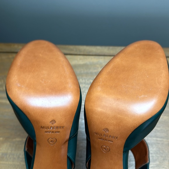 Mulberry emerald green Mary Jane’s - Picture 4 of 7